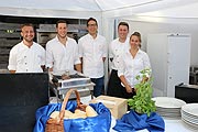 26. Pasinger Inselweinfest 28.06.-30.06.2019 Bayerischer Schmankerlstand, betreut von den Auszubildenden des Hotel Bayerischer Hof